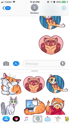 Game screenshot Cat Pretty Emoji Stickers hack