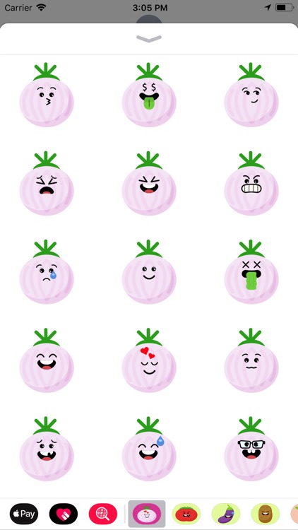 onions emoji stickers app