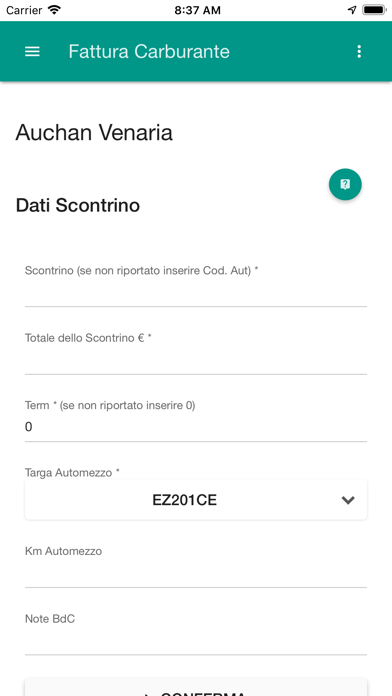 How to cancel & delete Fattura Carburante from iphone & ipad 3