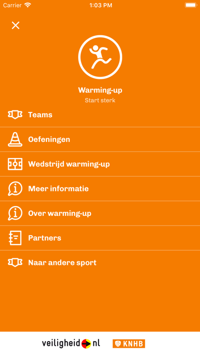 WarmingUp App screenshot 2