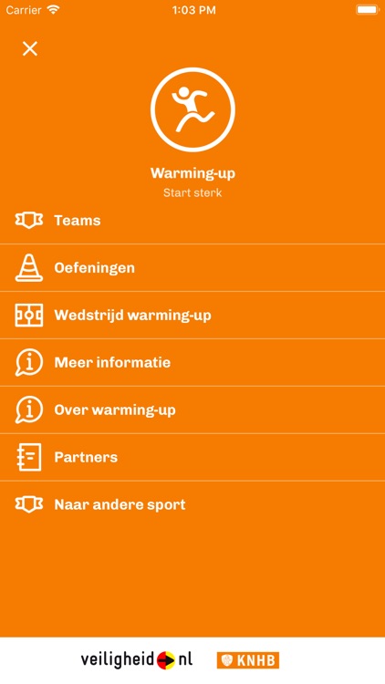 WarmingUp App