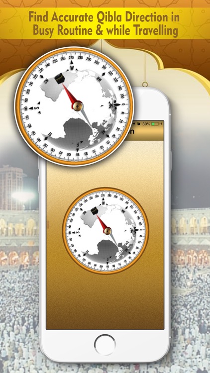 Qibla Compass : Namaz Timing