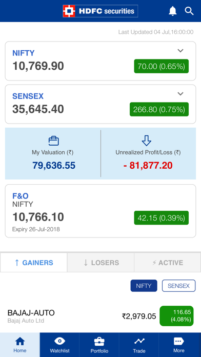 How to cancel & delete HDFC securities MobileTrading from iphone & ipad 1