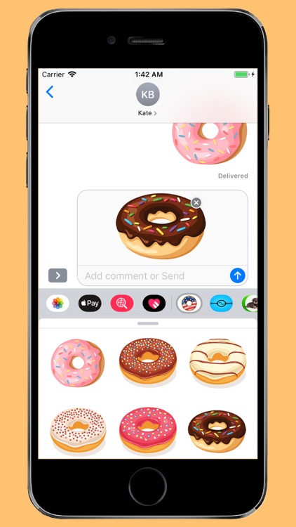 Donut Sticker Pack screenshot-3