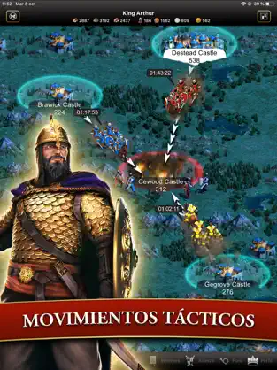Capture 5 Lords & Knights - Medieval MMO iphone