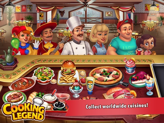 Cooking Legend Restaurant Game screenshot 4