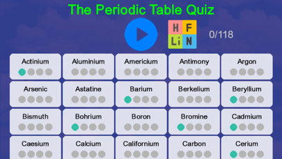 Periodic Table Quiz Pro screenshot 4