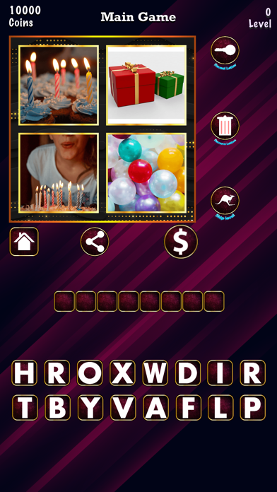 Word Genius - 4 Pics Puzzle hd screenshot 2