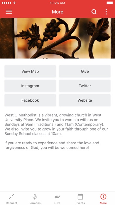 How to cancel & delete West U Methodist from iphone & ipad 3