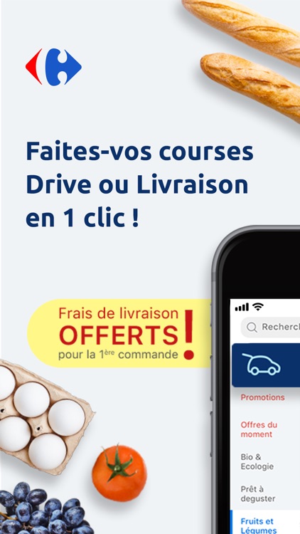 Carrefour : courses & fidélité