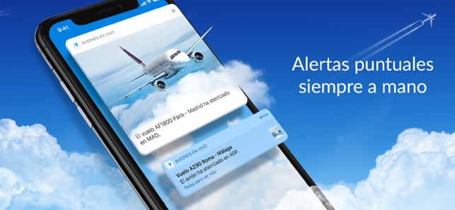 Miles de vuelos en flightradar24