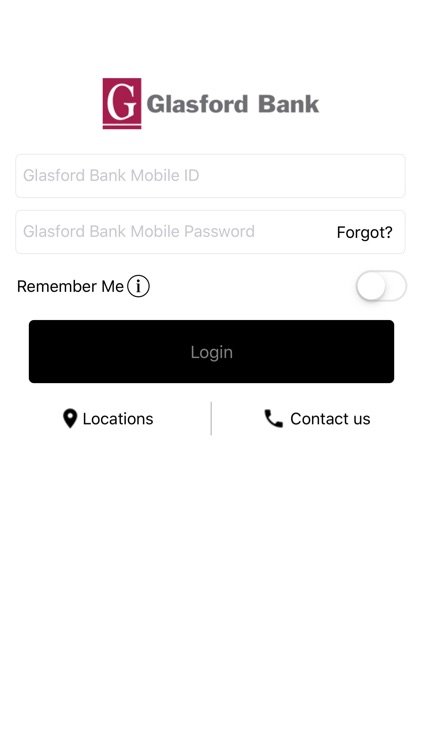 Glasford Bank Mobile