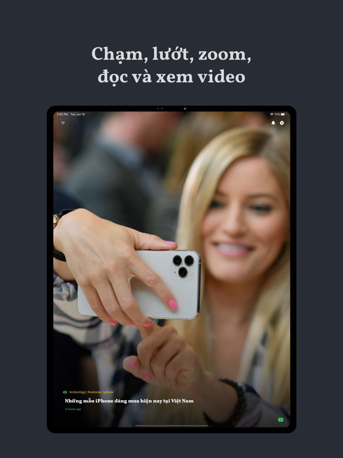 Xu hướng - Đọc báo trên TV