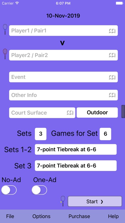 ProTracker Tennis