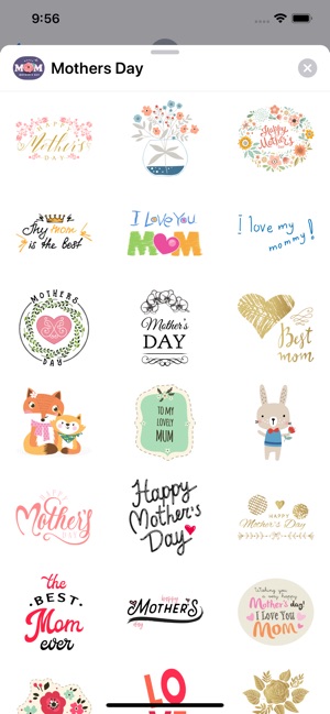 Best MOM Ever Stickers Pack IM(圖1)-速報App