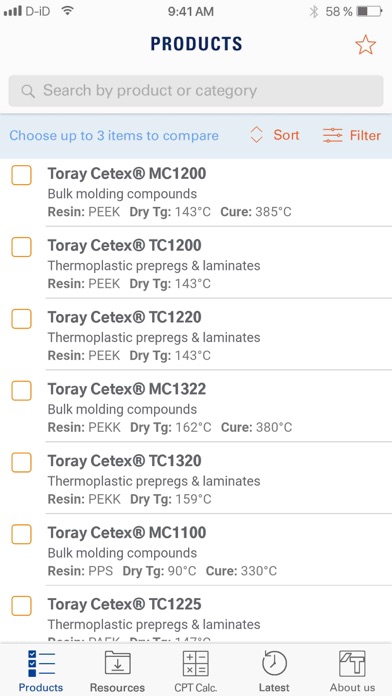 How to cancel & delete Toray Product Selector from iphone & ipad 1