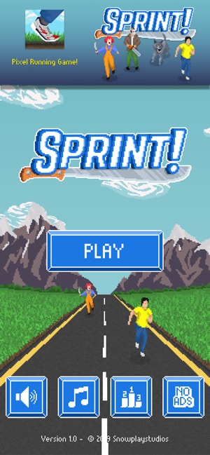 Sprint! - Pixel Running Game