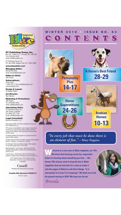 Blaze Magazine screenshot1