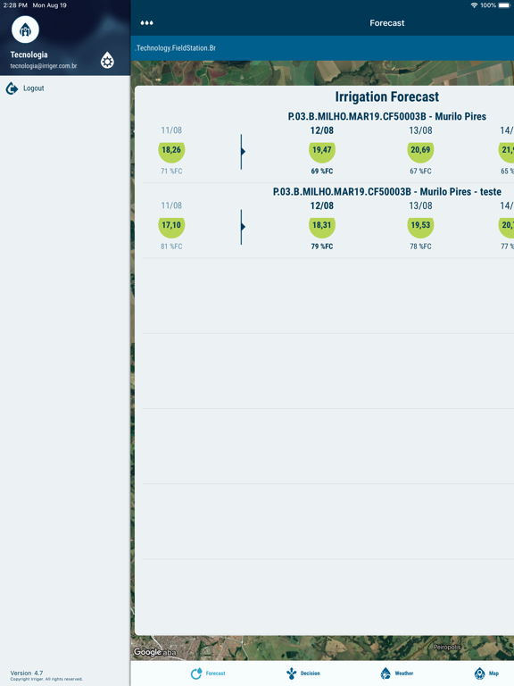 Screenshot #5 pour Irriger Connect