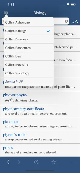 Game screenshot Collins Subject Dictionaries apk