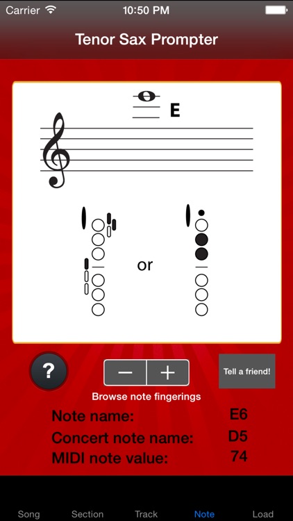 Tenor Sax Prompter screenshot-3