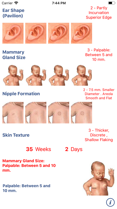 How to cancel & delete Neonatology: Test Capurro from iphone & ipad 1