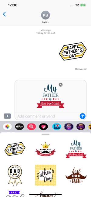 Happy Father's Day Cards App(圖2)-速報App