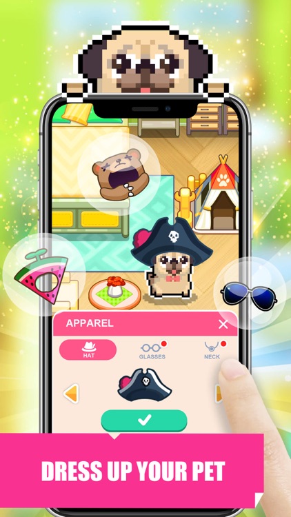 Pet Home Design & Pixel Puzzle