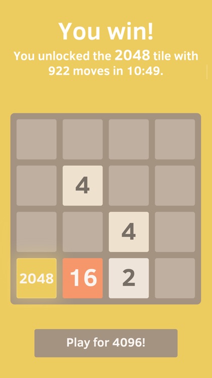 2048 by Gabriele Cirulli