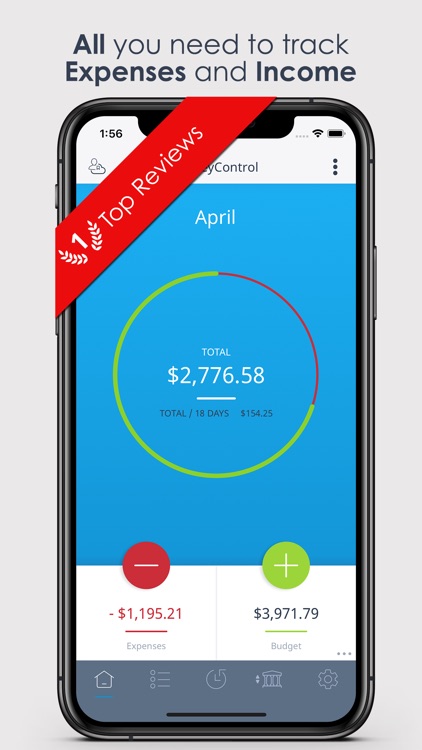 MoneyControl Spending Tracker screenshot-0