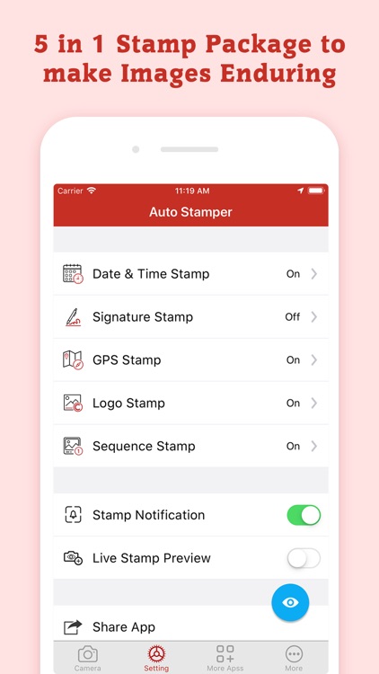 Auto Stamper: Timestamp Camera screenshot-3