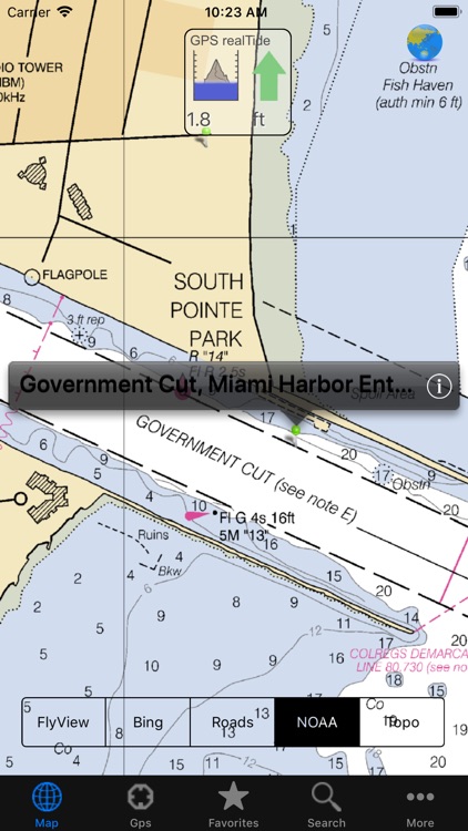 Real Tides & Currents Graph HD