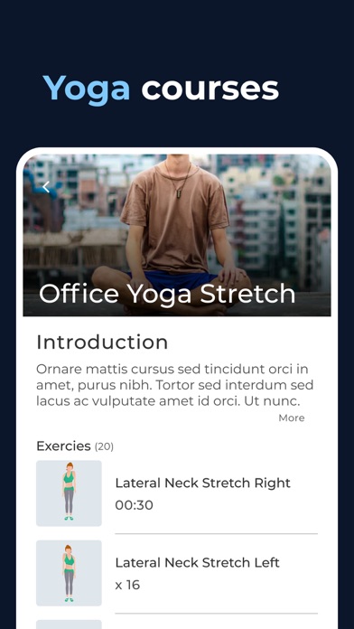 Health Yoga Meditation Workout screenshot 4
