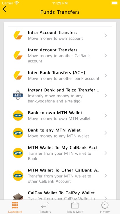 CalBank App