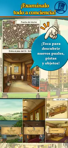Captura 5 Layton y la caja de Pandora HD iphone