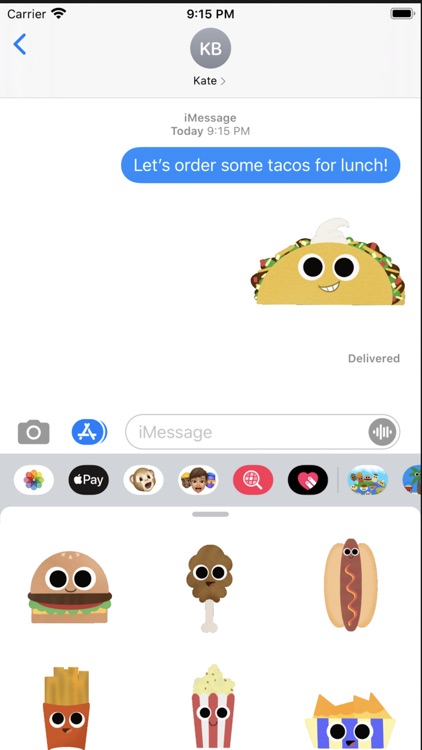 Foods of the World Stickers