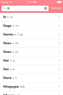 Game screenshot Le Littré French Dictionary mod apk