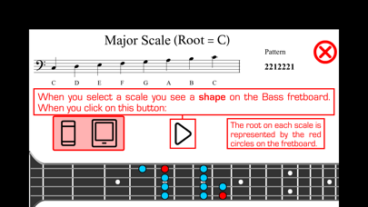 Bass Guitar Scales screenshot 2