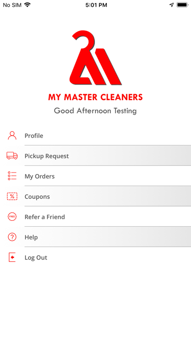 My Master Cleaners Mobile screenshot 2