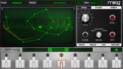 Animoog for iPhone screenshot1