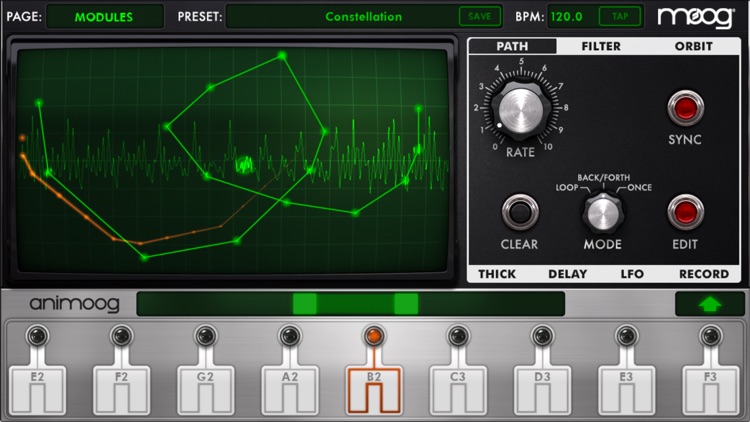 Animoog for iPhone