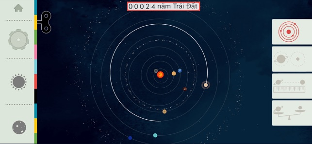 Hệ Mặt Trời viết bởi Tinybop
