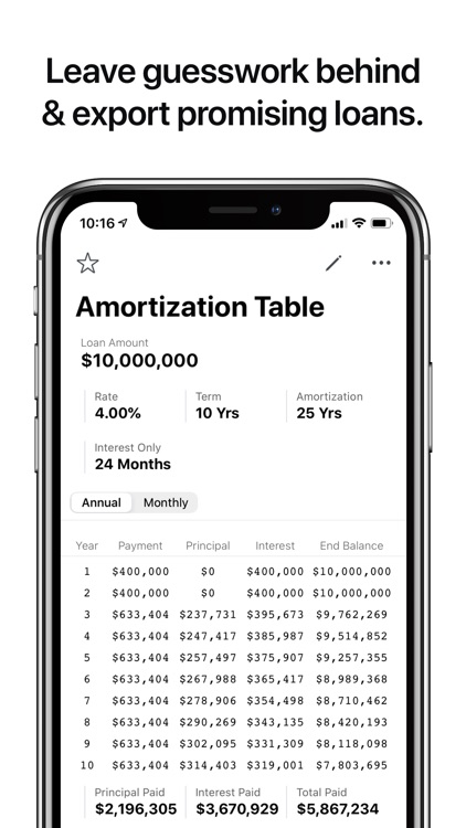 Crunched - Loan Calculator