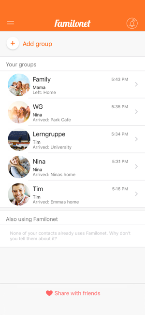 Familonet: Family GPS Locator(圖2)-速報App