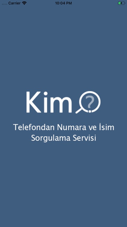 Kim O - Numara,İsim Sor