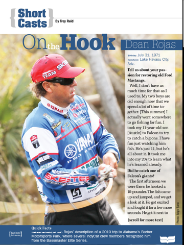 Скриншот из Bassmaster Magazine