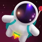 Spaceman Rise Dark Flying Sky