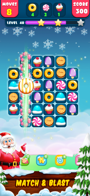 Candy World - Christmas Games(圖2)-速報App