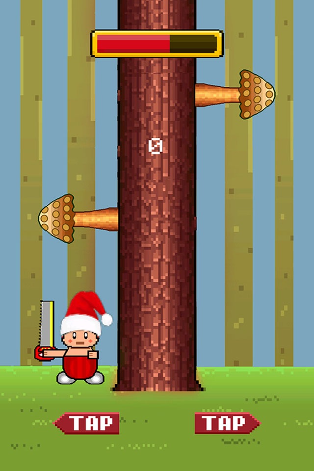 Timber Baby Santa screenshot 2