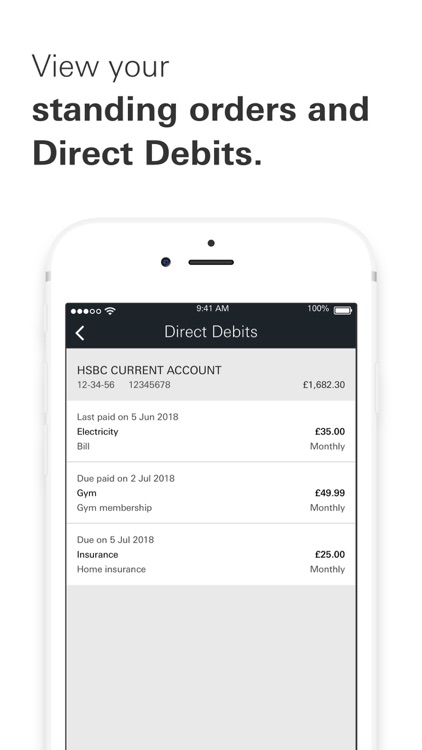 HSBC UK Mobile Banking screenshot-5